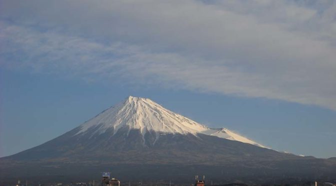【2020年2月5日　今日の富士山】