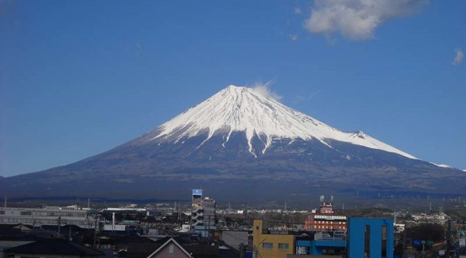 【2020年2月6日　今日の富士山】