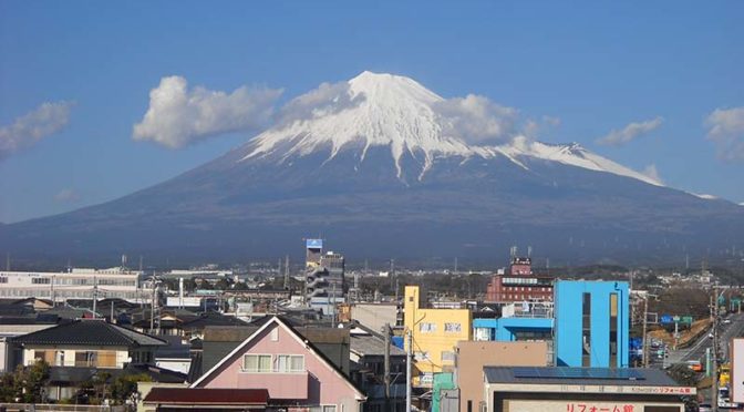 【2020年2月13日　今日の富士山】