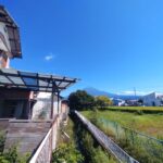 現地から見える富士山(外観)
